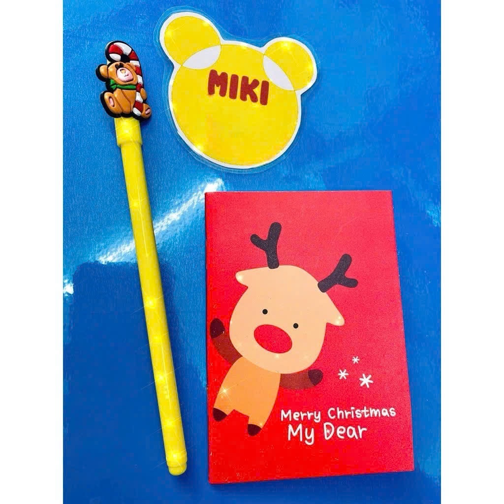SET QUÀ TẶNG NOEL GIÁNG SINH AN LÀNH - XMAS.01 (Đồ dùng dạy học Miki)