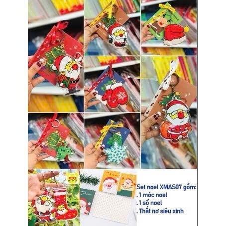 SET QUÀ NOEL GIÁNG SINH XMAS.07 (Đồ dùng dạy học Miki)
