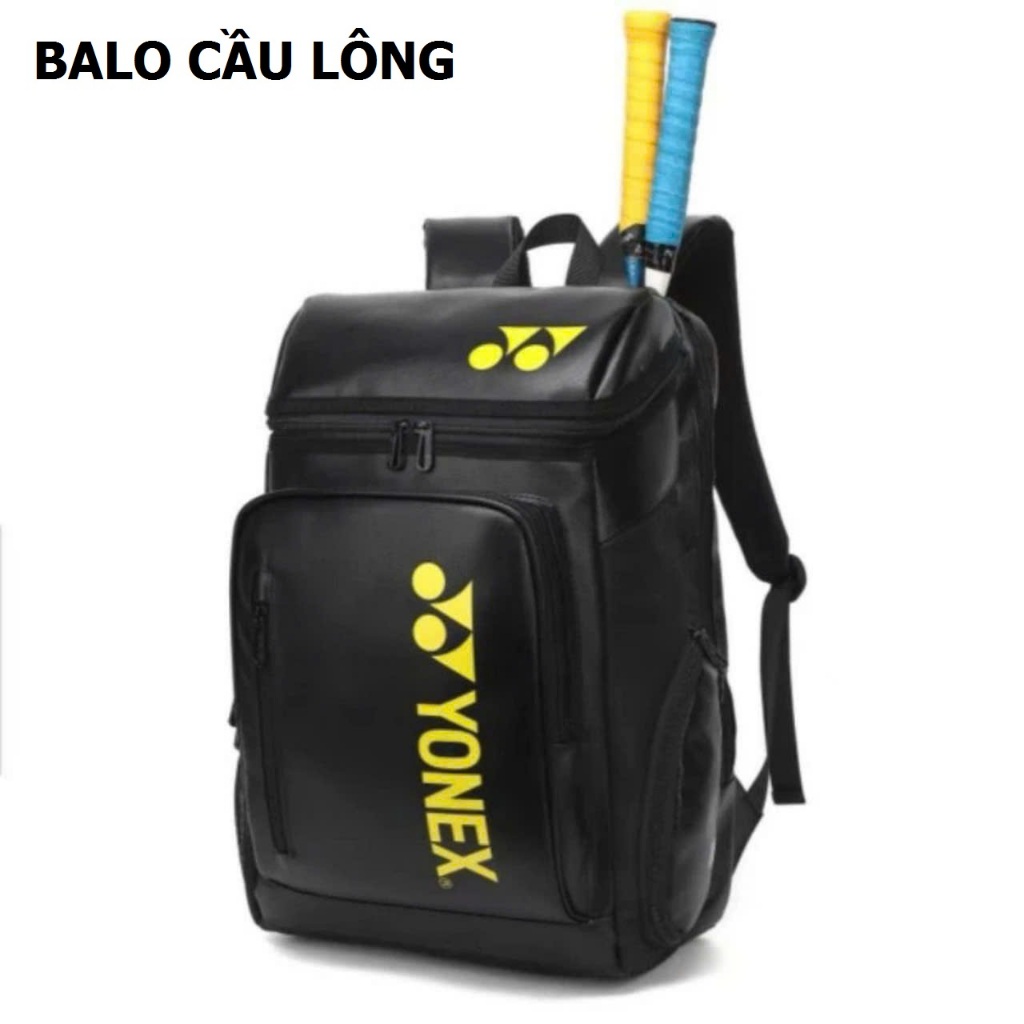 { HỎA TỐC } Balo cầu lông chống nước YONEX 1408 Chất liệu Da PU Cao Cấp