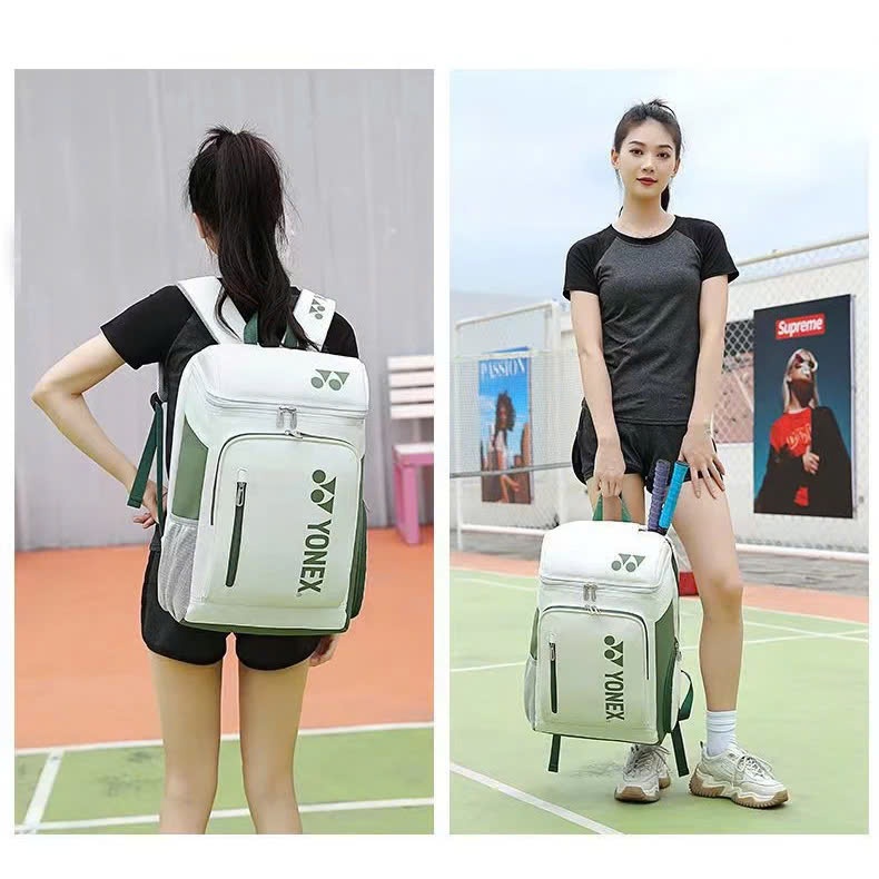 { HỎA TỐC } Balo cầu lông chống nước YONEX 1408 Chất liệu Da PU Cao Cấp