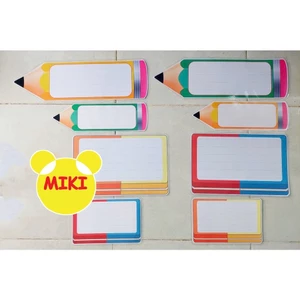 BÚT CHÌ VÀ TẨY HANDMADE (Đồ Dùng Dạy Học Miki)