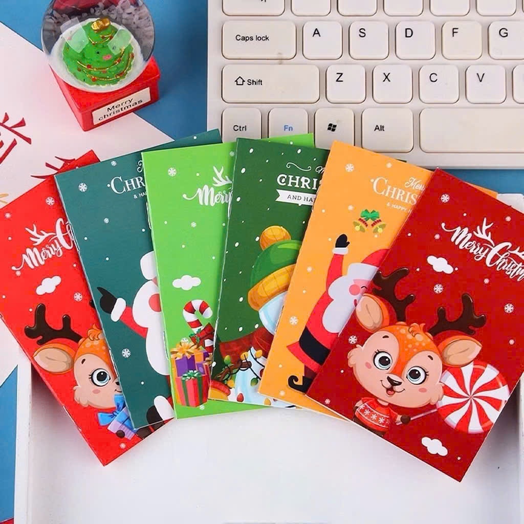 [10 cuốn] SỔ TAY NOEL GIÁNG SINH XMAS (Đồ dùng dạy học Miki)