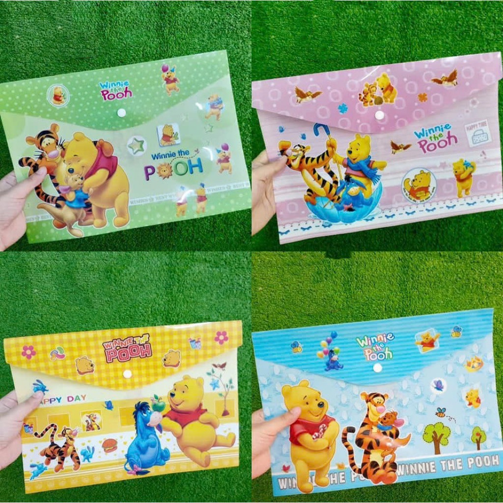 BÌA NÚT HÌNH SIZE A4 (1 xấp/ 12c) - mẫu ngẫu nhiên