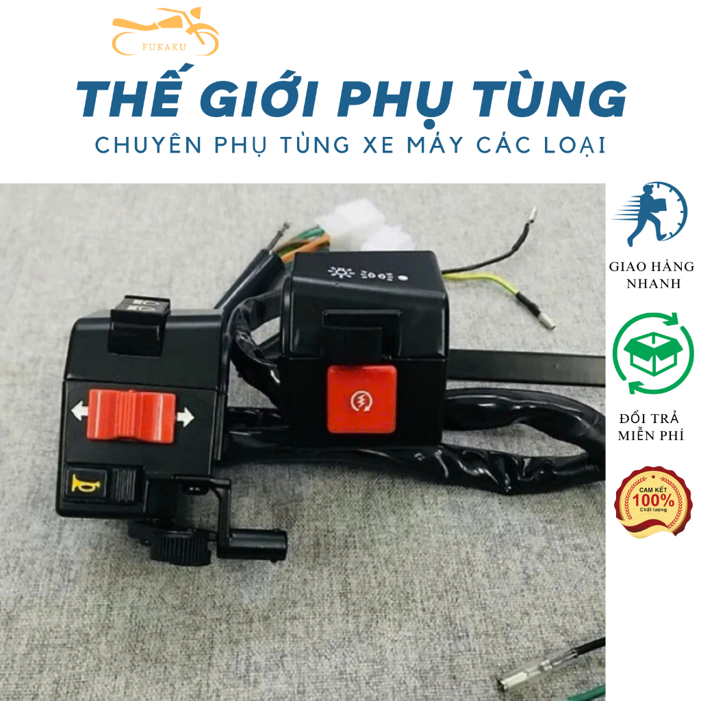 Bộ Cùm Công Tắc Xe Dream Hàng Cao Cấp