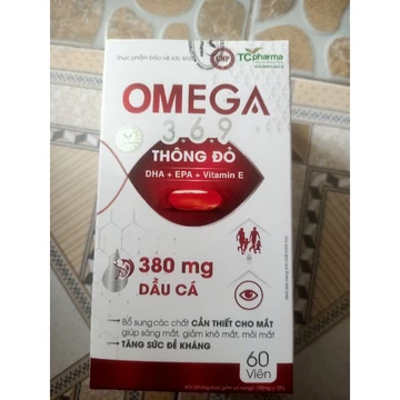 Omega 369 tinh dầu thông đỏ ,dầu cá coenzym q10 (hộp 60v)