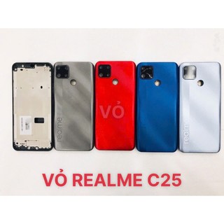 Lưng vỏ realme C25, nắp lưng, lưng nhựa, vỏ bộ, benzen, khung sườn vỏ oppo RMX3193,RMX3191,RMX3195,RMX3197, realme c25s