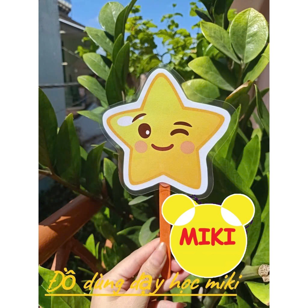 NGÔI SAO CẢM XÚC ( đồ dùng dạy học MIKI )