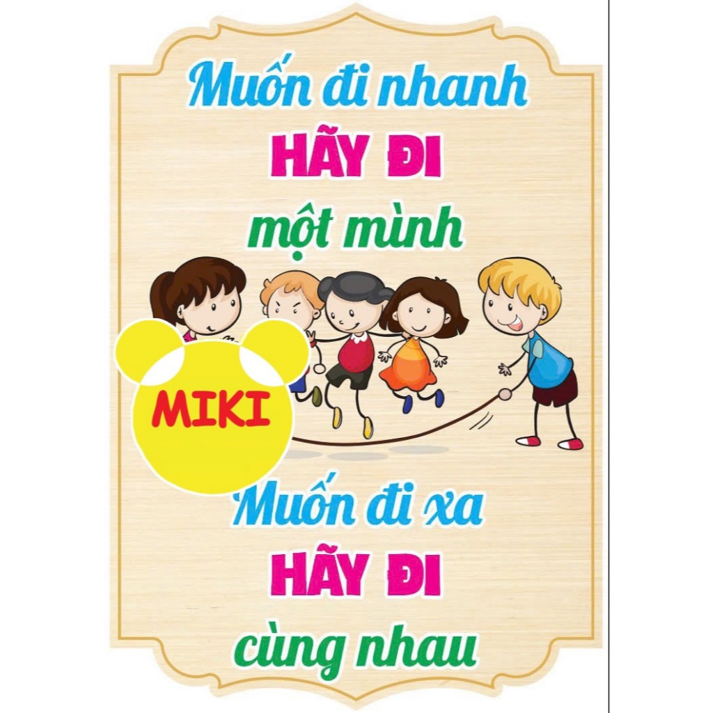 SLOGAN, KHẨU HIỆU, CÓ SẴN DÂY TREO