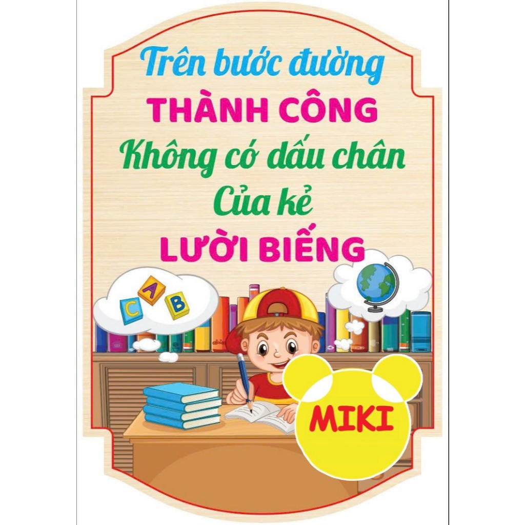 SLOGAN, KHẨU HIỆU, CÓ SẴN DÂY TREO