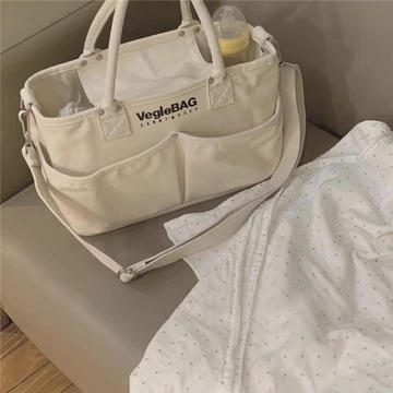 Túi Xách Bỉm Sữa Cho Mẹ Và Bé VegieBAG Túi Đựng Bỉm Sữa VegleBAG Đa Năng Phong Cách Hàn Quốc Cao Cấp