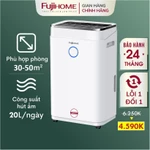 Máy hút ẩm 20 Lít lọc không khí FUJIHOME kết nối Wifi Nhập Khẩu 50m2, phòng ngủ công nghiệp đa năng — ảnh 1