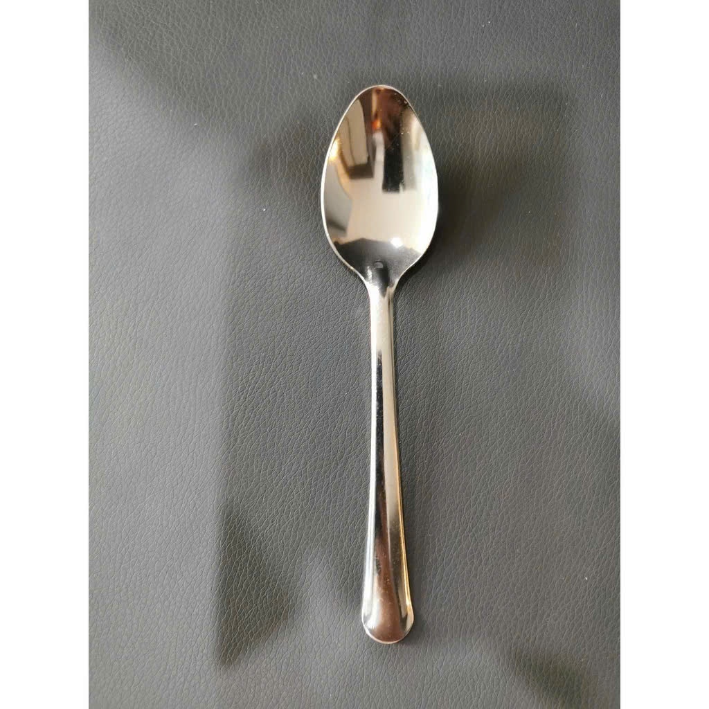 combo5 10 Muỗng/Thìa dùng cơm, kích thước (18 x4 cm) bằmh inox dày DP- Muỗng ăn canh inox cán dài sâu lòng dễ sử dụng.