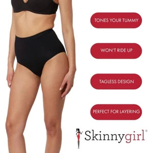 Combo 4 quần lót dệt gen bụng cạp cao SkinnyGirl* bigsize - dư xịn