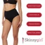 Combo 4 quần lót dệt gen bụng cạp cao SkinnyGirl* bigsize - dư xịn