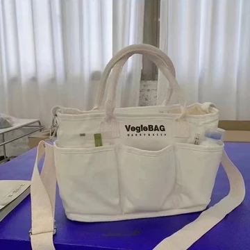 Túi vải bỉm sữa đa năng Veglebag cho mẹ và bé, túi đựng bỉm sữa thời trang phong cách Hàn Quốc