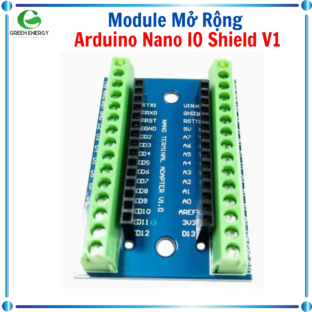 Module Mở Rộng Arduino Nano IO Shield V1 | Shopee Việt Nam
