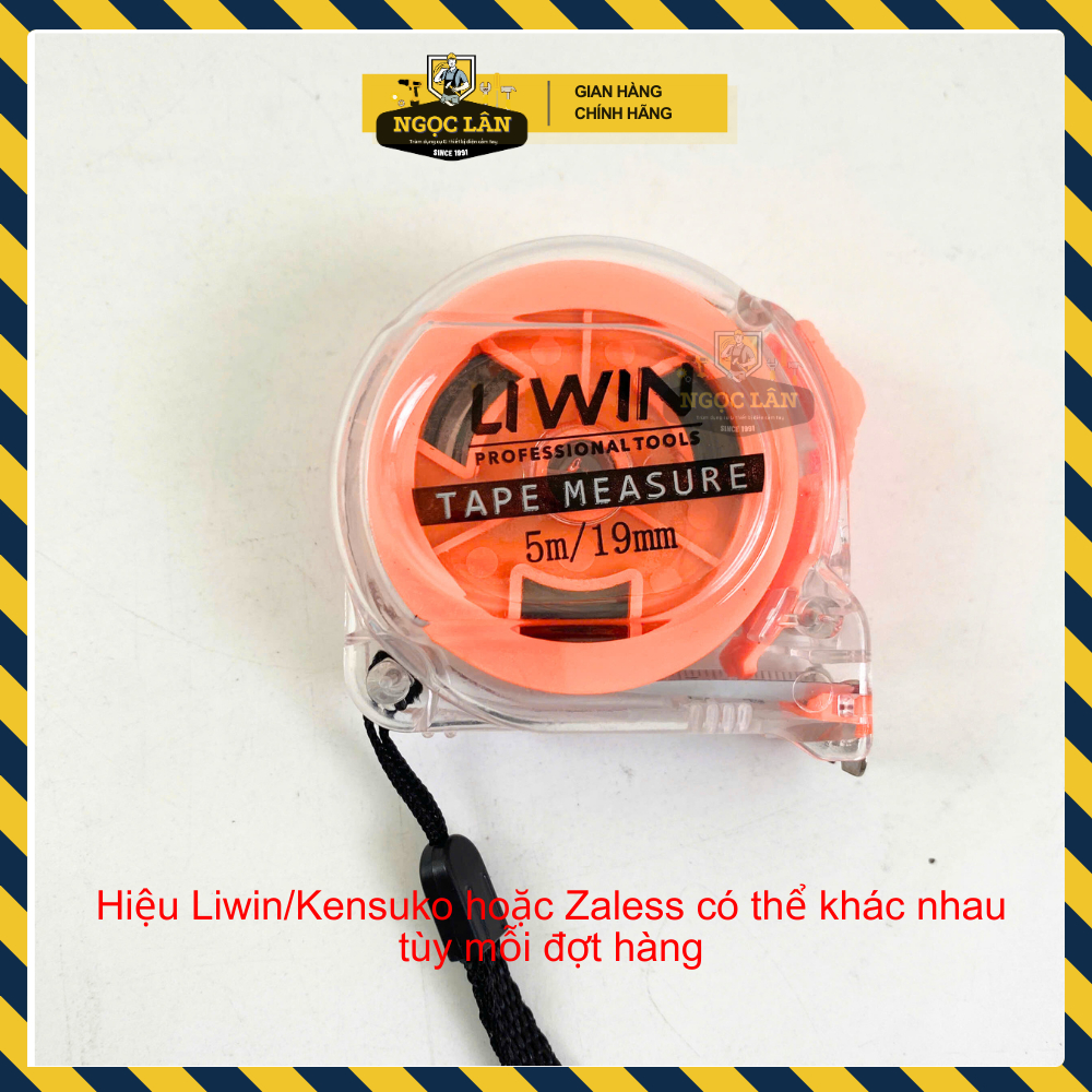 Thước kéo 1 mặt số hoặc lỗ ban 5m, 7.5m nhưạ trong cao cấp