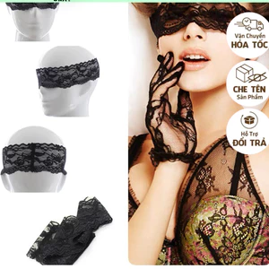 HOẢ TỐC CHE TÊN SP MN006 - Mặt Nạ Cosplay Sexy Phụ Kiện Phòng Ngủ - bịt mắt ren hóa trang KELLYWANG