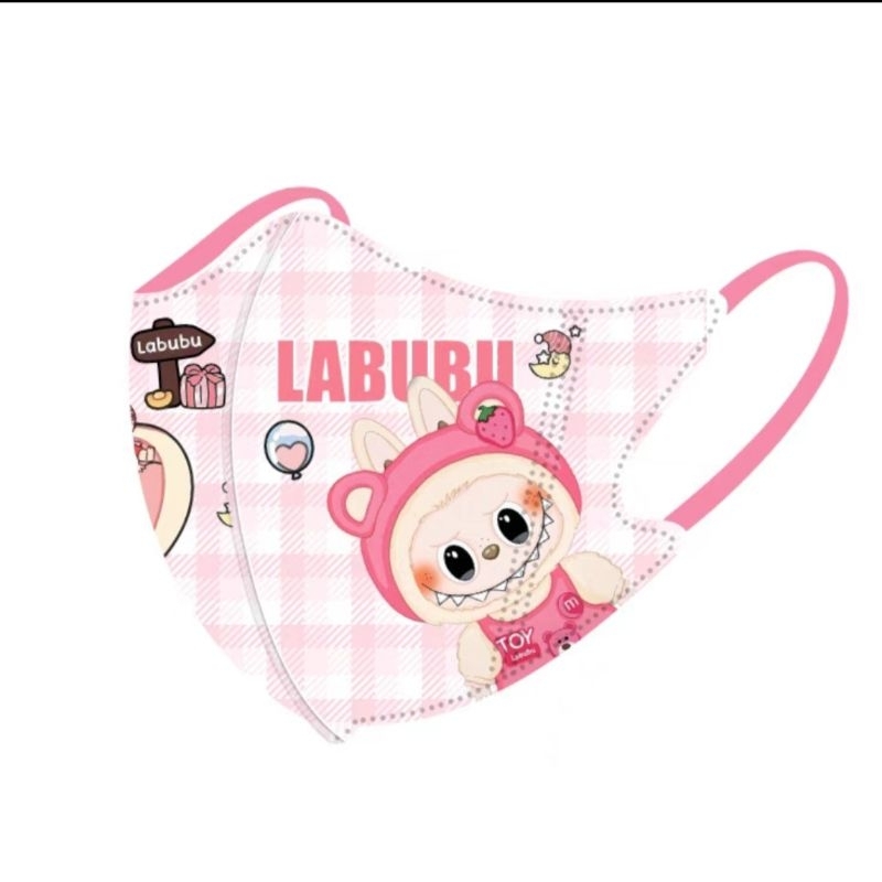 (Túi 10c) KHẨU TRANG HOẠT HÌNH NGƯỜI LỚN LABUBU - MrMrsHouse
