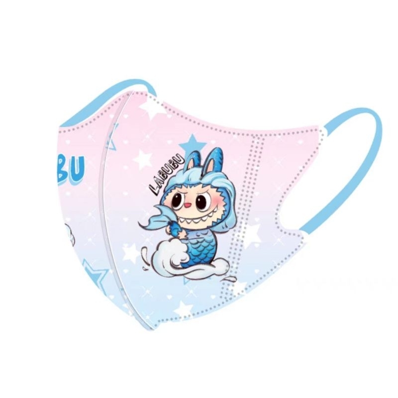 (Túi 10c) KHẨU TRANG HOẠT HÌNH NGƯỜI LỚN LABUBU - MrMrsHouse