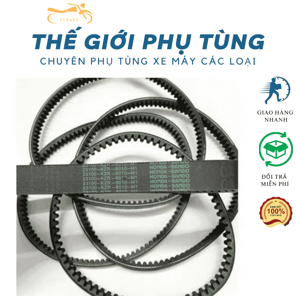 Dây Curoa Xe AB110/125, Vision110/125, Lead 110/125, Vario, Sh mode, PCX, Click 110/125 hàng cao cấp