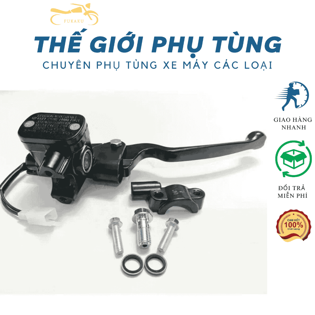 Tay Thắng Dầu Xe Sirius Fi, Nouvo 4, 5, 6 Hàng Cao Cấp