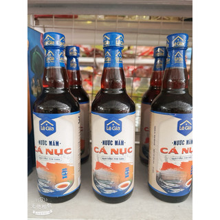 Nước Mắm Cá Nục Truyền Thống Lê Gia chai thủy tinh 525ml