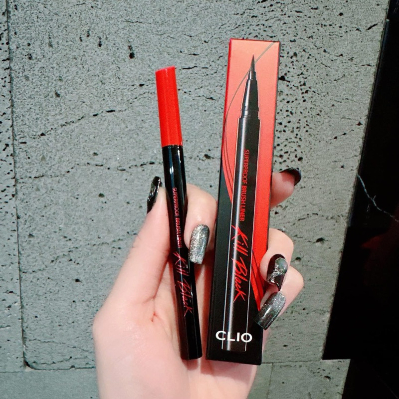 Bút kẻ mắt Clio siêu mảnh – Không trôi, chống lem – Waterproof Pen Liner nội địa Hàn