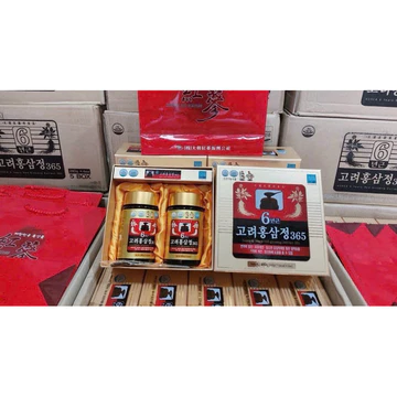 Cao hồng sâm 365 hàn quốc, hộp 2 lọ (240gam x 2 lọ) - Cao sâm hàn quốc Korean 6 Years Red Ginseng chính hãng hàng chuẩn