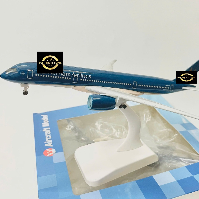 MÁY BAY AIRBUS A350-900 MÔ HÌNH TỈ LỆ 1:400 (20CM) KIM LOẠI CAO CẤP SƠN TĨNH ĐIỆN CỰC ĐẸP