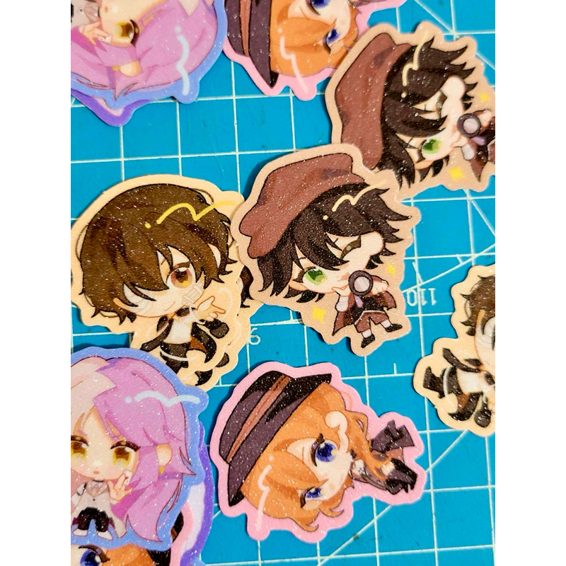 Sticker kim tuyến Bungou Stray Dogs BSD (10 mẫu) | Shopee Việt Nam