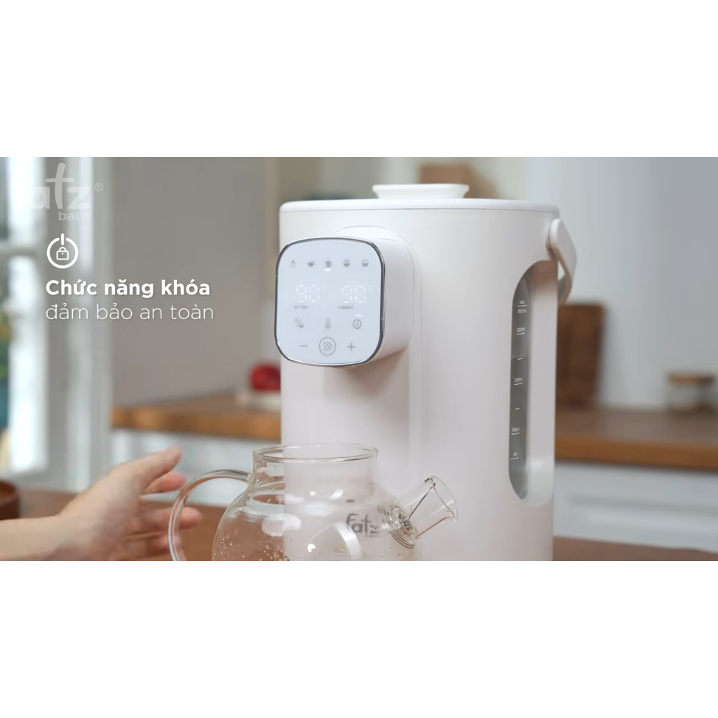 Ảnh Máy đun và hâm nước pha sữa thông minh tiện lợi Smart 11 Plus FATZBABY FB3835HB 4