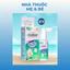 Midkid - Xịt Chống Sâu Răng Xanh Đỏ - Bọt Tập Đánh Răng Cho Bé - An Toàn Dịu Nhẹ