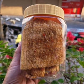 Mực cán tẩm vị thơm ngon,vị cây nhẹ