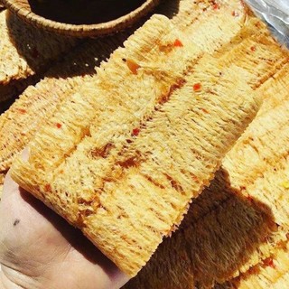 Mực cán tẩm vị thơm ngon,vị cây nhẹ