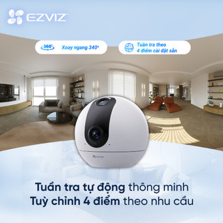 Camera EZVIZ C60P 2K Mắt Kép Dual Mix  - Góc Nhìn Siêu Rộng