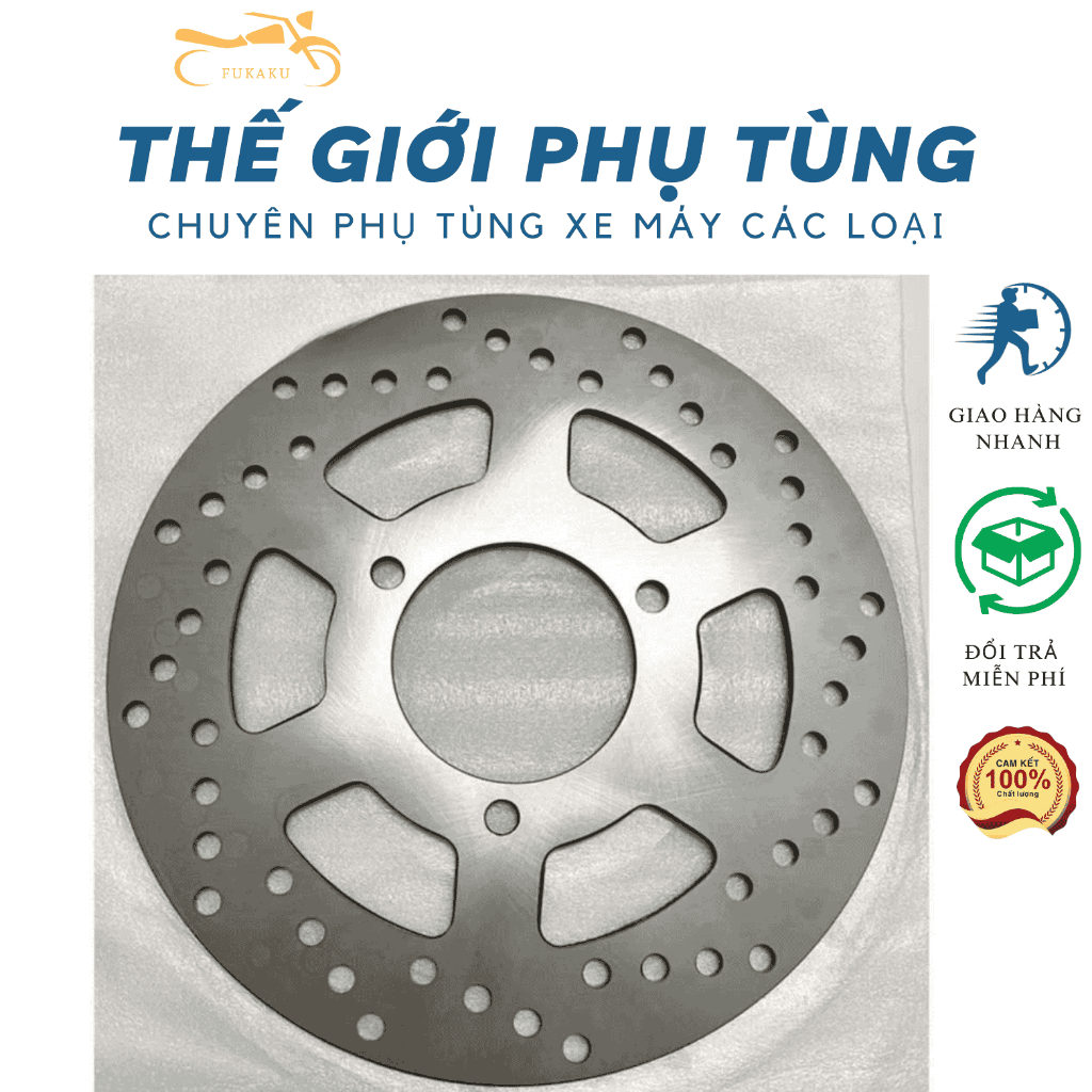 Đĩa Thắng Trước Xe Sirius Fi Hàng Cao Cấp