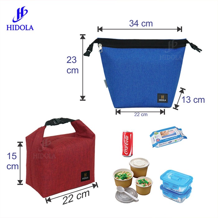 TÚI GIỮ NHIỆT ĐỰNG HỘP CƠM VP HIDOLA 7049