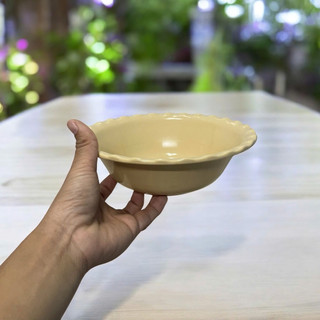 Tô Béo Nhựa Melamine Vàng – Tô Quán Ăn, Tô Phở, Tô Bún, Tô Mì - Hunghome