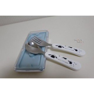Muỗng-Đũa tập ăn cho bé cao cấp STENLOCK (Chính hãng Hàn Quốc)