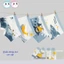 Set 4 quần chip bé trai lưới lạnh thông hơi cao cấp họa tiết cá mập, quần sịp bé trai thông hơi
