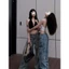 Áo yếm croptop cổ V hở lưng màu trơn đi biển phong cách cá tính quyến rũ ASN012 - Tiktik