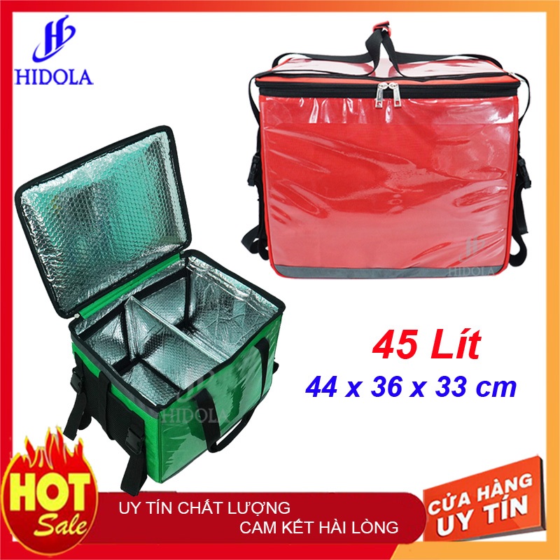 TÚI GIAO HÀNG GIỮ NHIỆT HIDOLA 7187, 45 lít