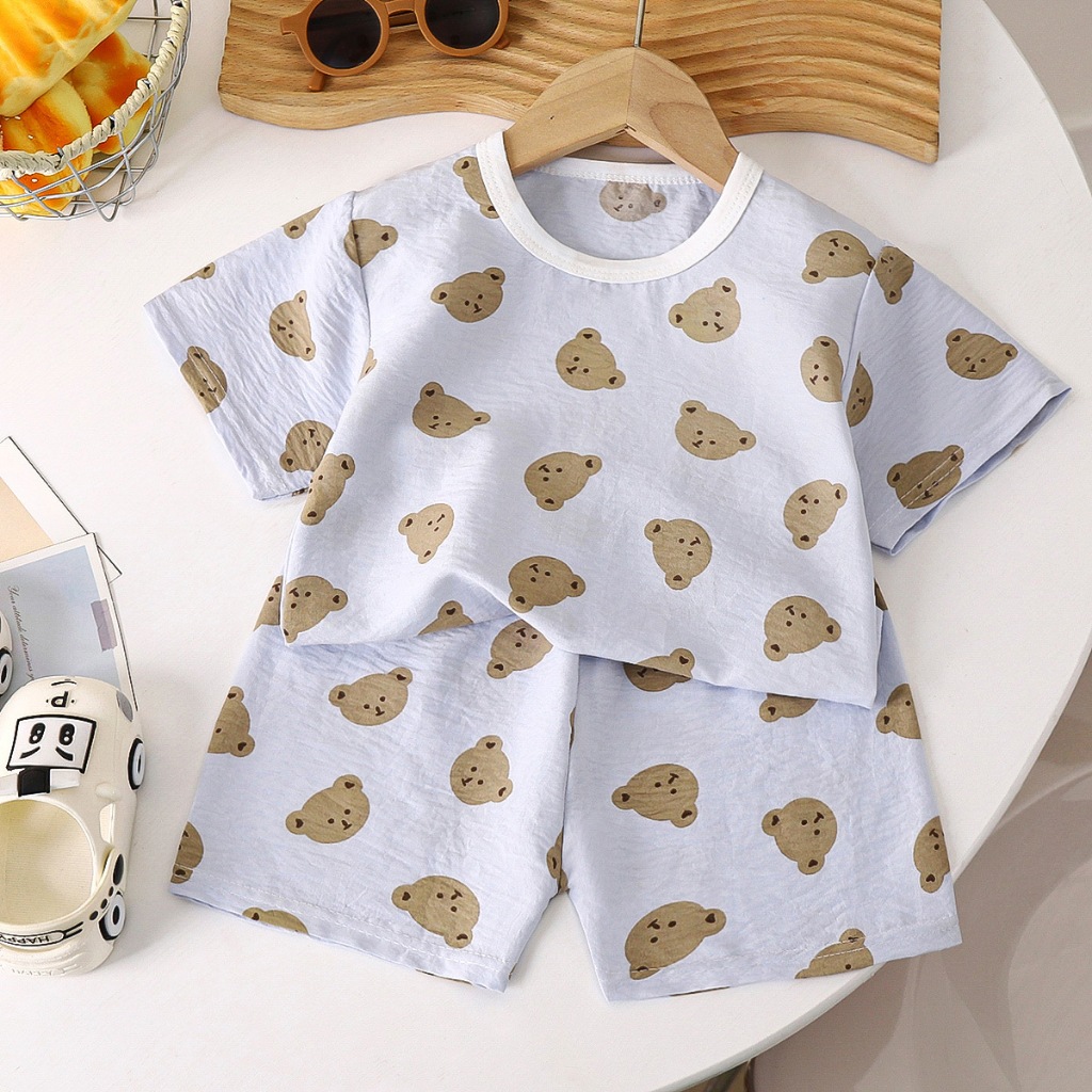 [THANH LÝ] Bộ đùi mùa hè cho bé từ 6-22kg, vải đũi mịn mát mẻ