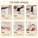Máy Pha Cà Phê Espresso Tự Động Tạo Bọt Sữa Cho Gia Đình Văn Phòng Công Sở, Máy Pha Coffee Mini 20 Bar — ảnh 5