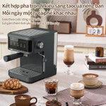 Máy Pha Cà Phê Espresso Tự Động Tạo Bọt Sữa Cho Gia Đình Văn Phòng Công Sở, Máy Pha Coffee Mini 20 Bar — ảnh 6