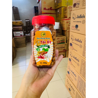 Đậu phộng sấy tỏi ớt hũ 250g