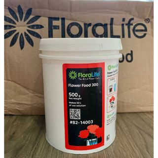 [CHÍNH HÃNG] Bột Dưỡng Hoa Tươi Floralife 500g - Hũ Nhựa Tiện Lợi, Giữ Hoa Lâu Tàn