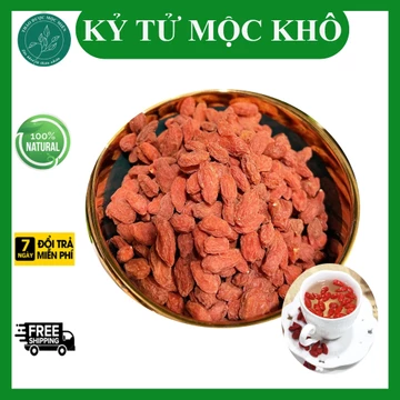 Kỷ tử, Câu Kỷ tử Mộc To Ngọt Không nhuộm 50g 100g 200gram Giúp Đẹp Da, Bổ Máu, Dễ Ngủ, Sáng Mắt