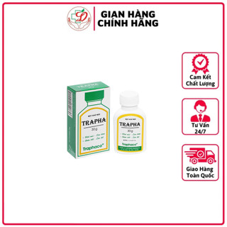 Bột khử mùi Trapha, giảm hôi chân hôi nách - dạng bột giúp hết mùi giày, giảm tiết mồ hôi.